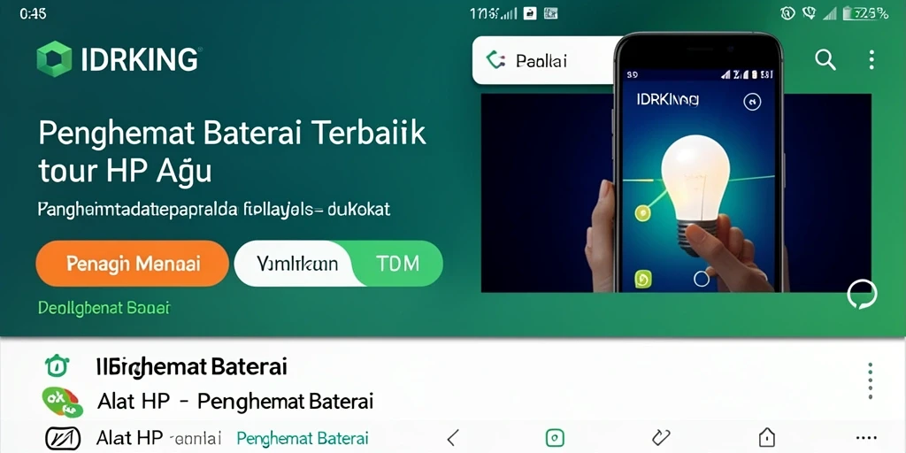 Tampilan antarmuka IDRKING yang sederhana dan mudah digunakan.